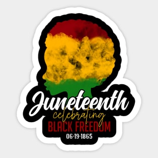 Juneteenth Black Freedom Sticker